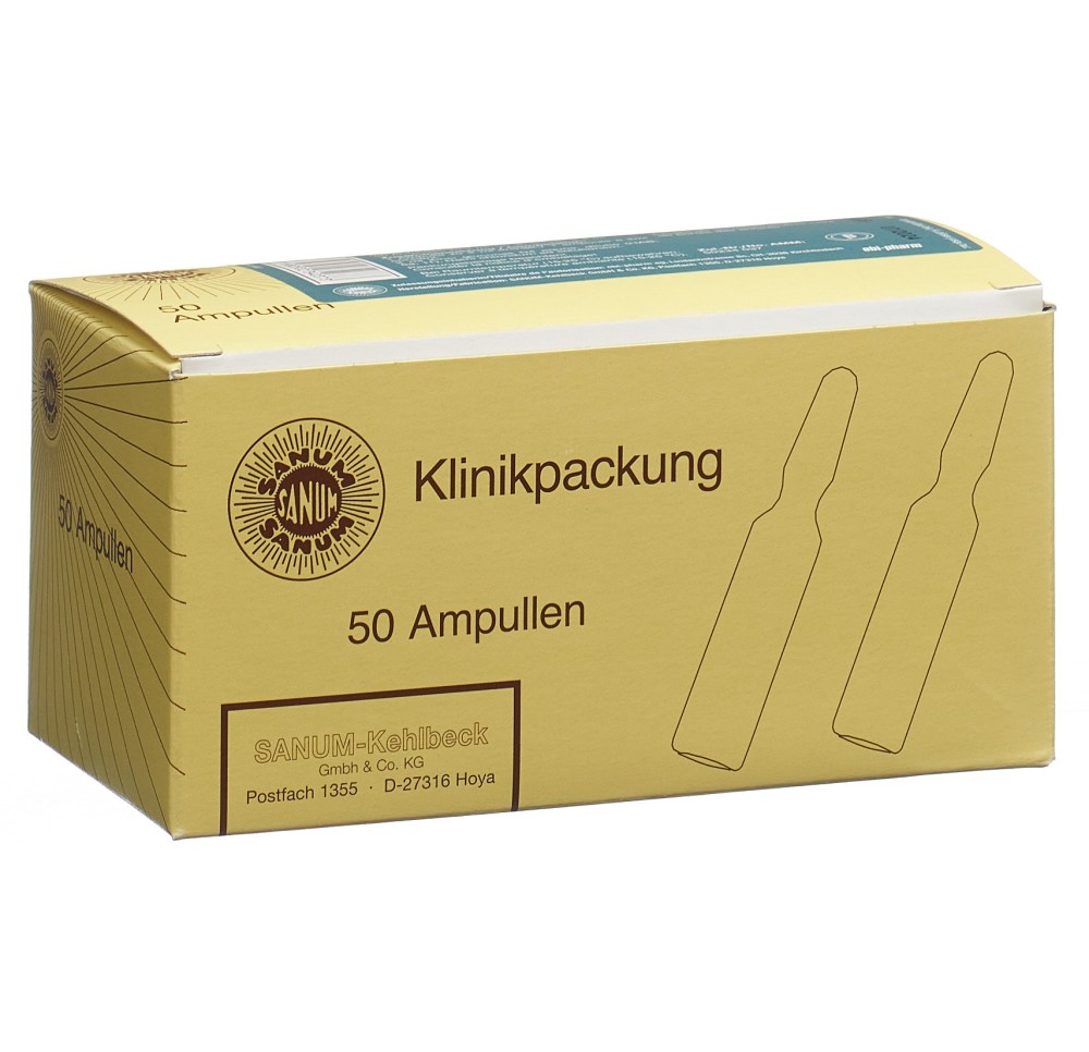 ZINKOKEHL sol inj 50 amp 2 ml