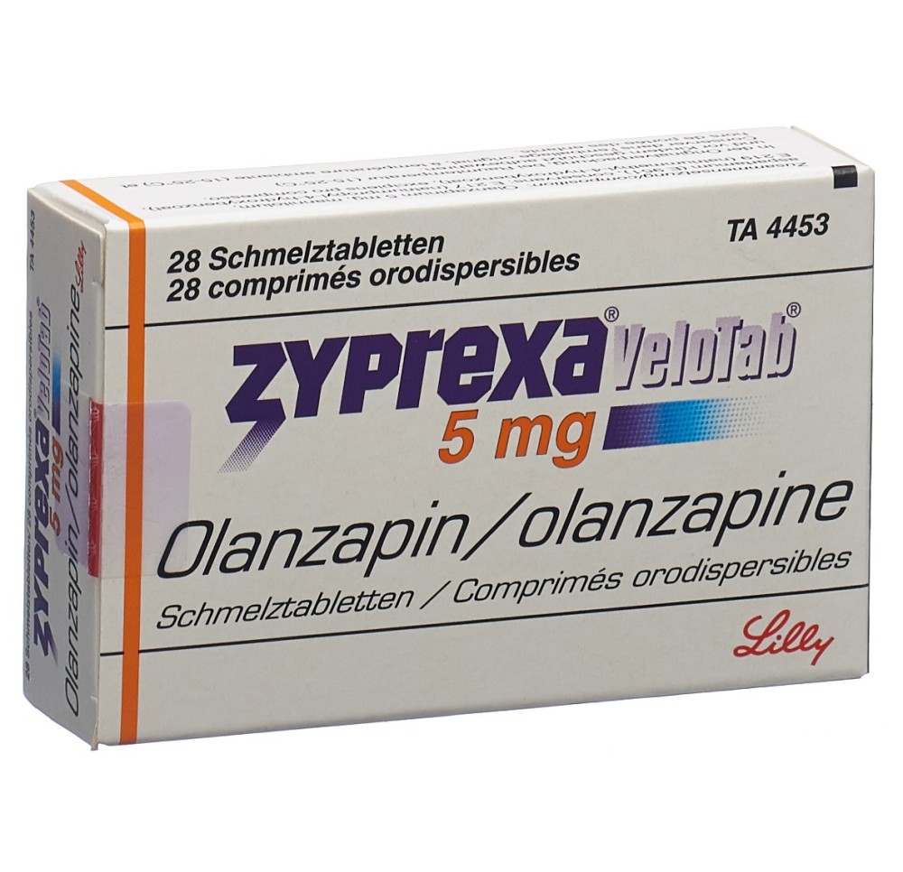 ZYPREXA Velotab cpr orodisp 5 mg 28 pce