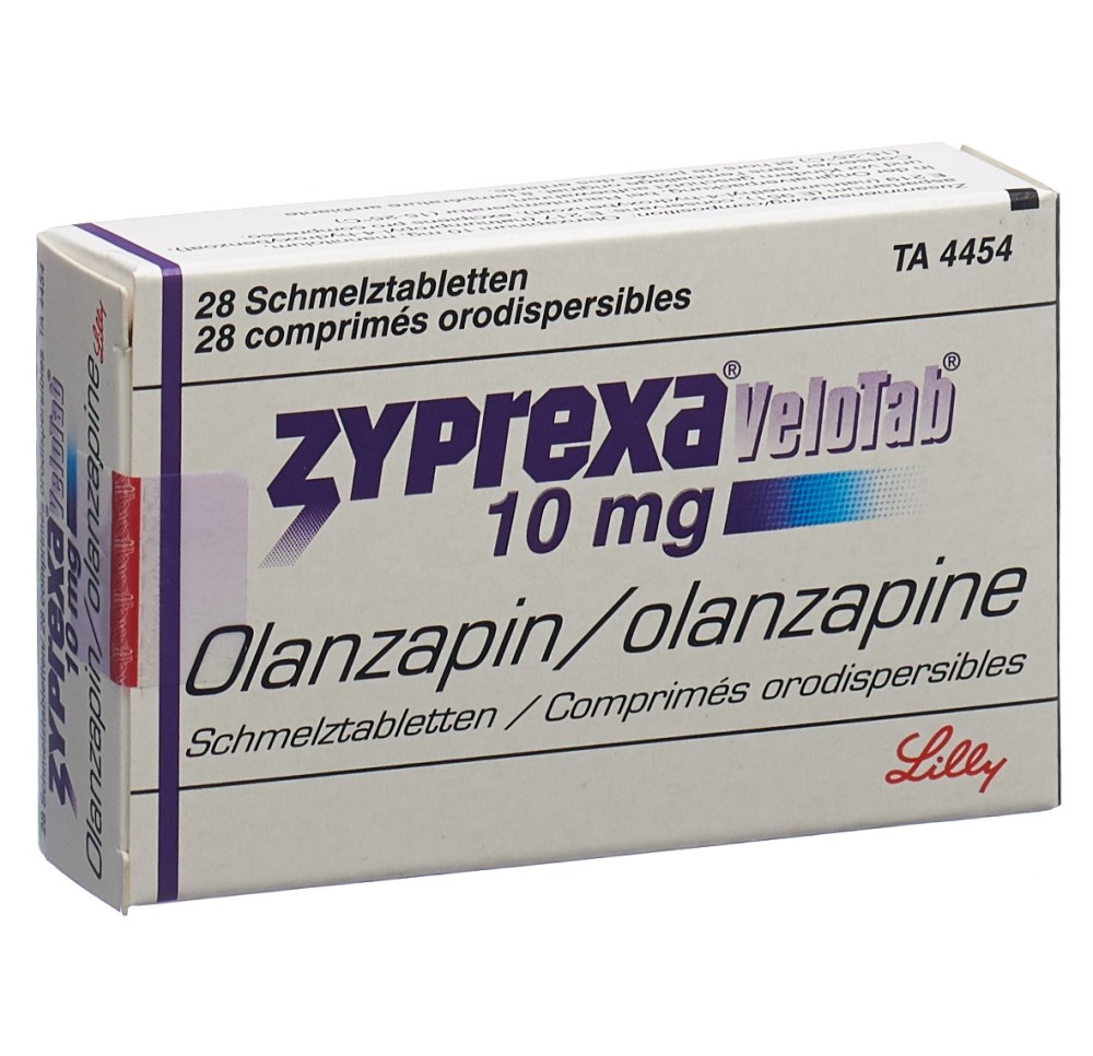 ZYPREXA Velotab cpr orodisp 10 mg 28 pce