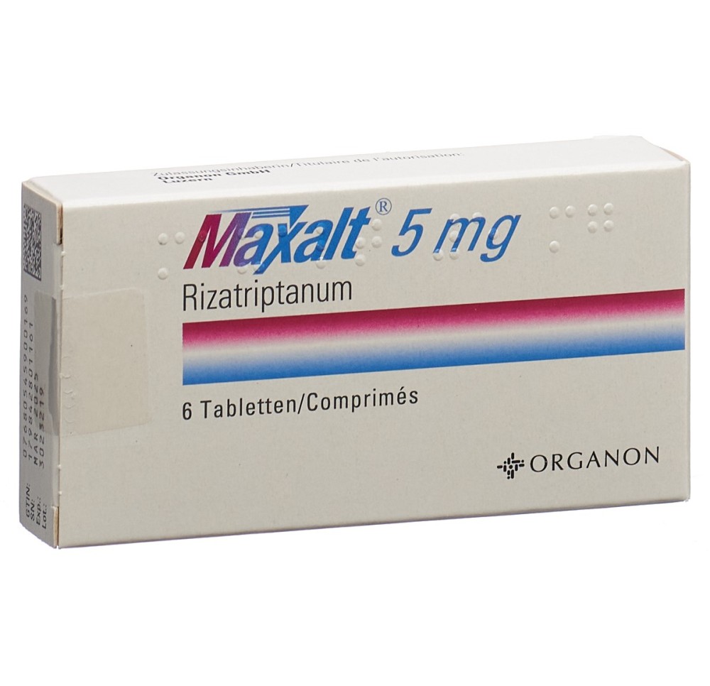 MAXALT cpr 5 mg 6 pce