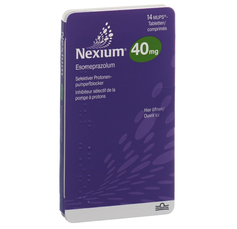 NEXIUM Mups cpr 40 mg 14 pce