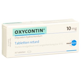 OXYCONTIN cpr ret 10 mg 30 pce