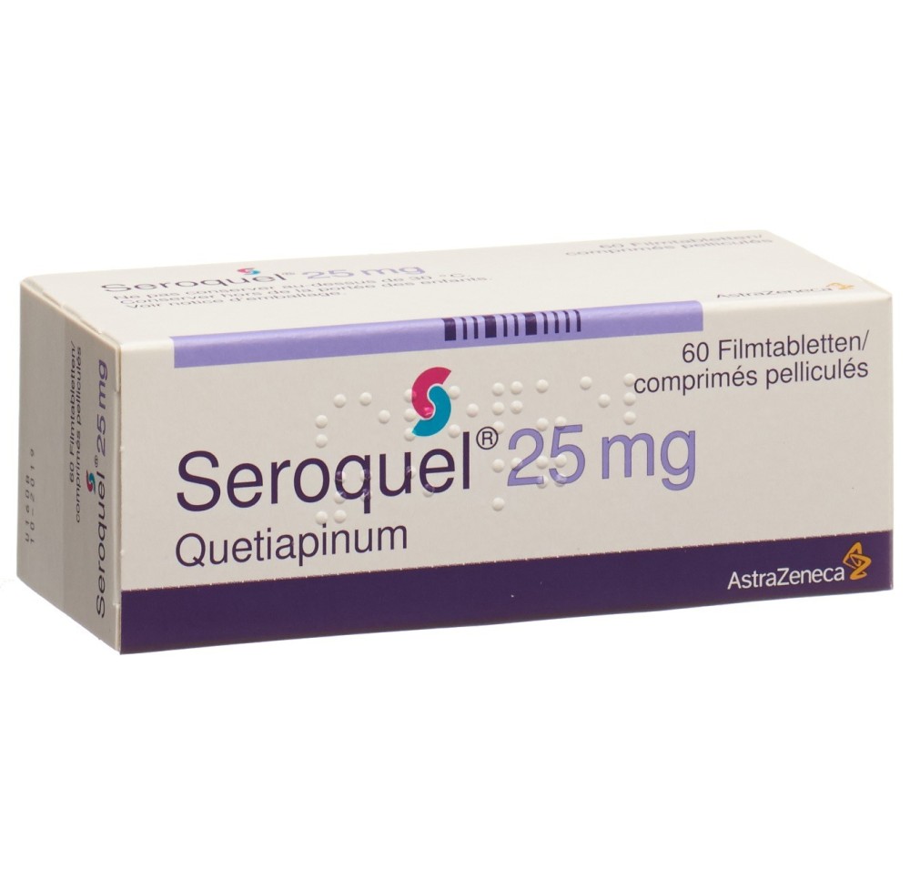 SEROQUEL cpr pell 25 mg 60 pce