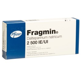 FRAGMIN sol inj 2500 UI/0.2ml 2 ser pré 0.2 ml