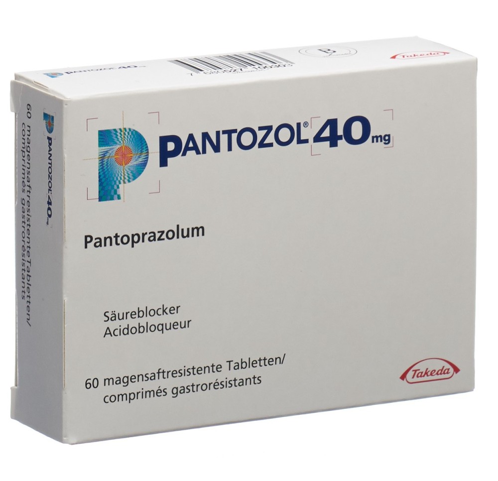 PANTOZOL cpr pell 40 mg 60 pce