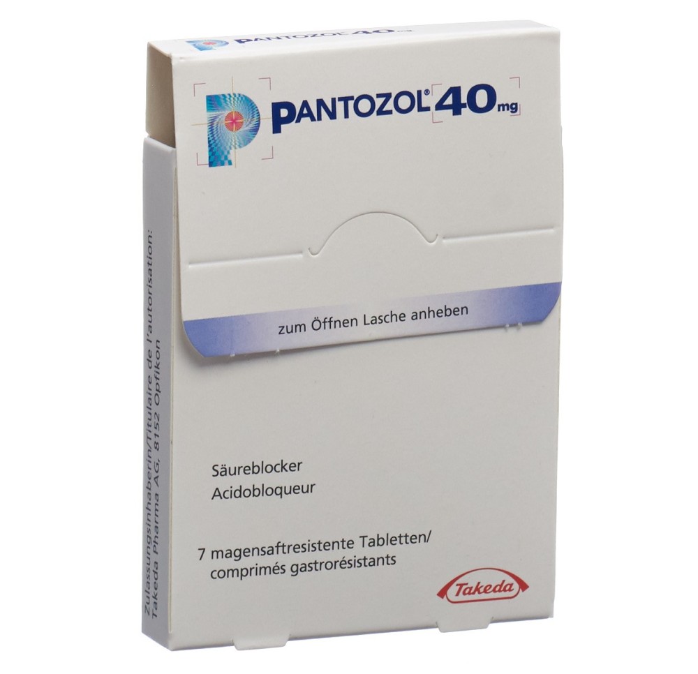 PANTOZOL cpr pell 40 mg 7 pce
