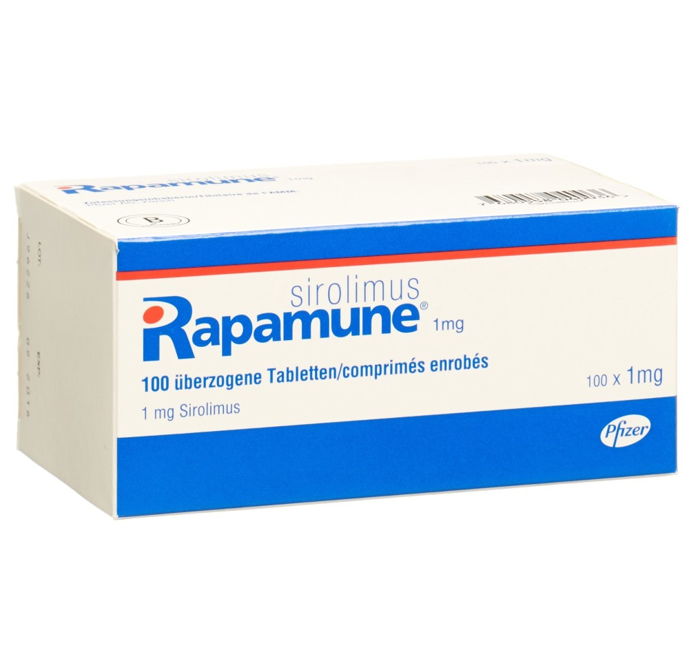 RAPAMUNE cpr 1 mg 100 pce