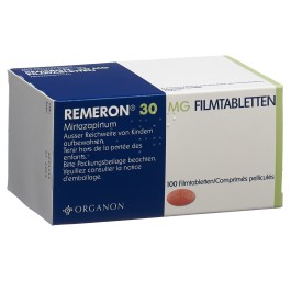 REMERON cpr pell 30 mg 100 pce