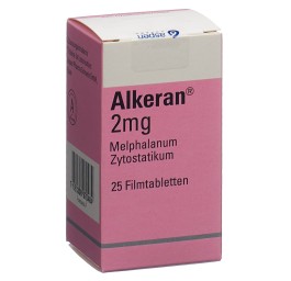 ALKERAN cpr pell 2 mg fl 25 pce