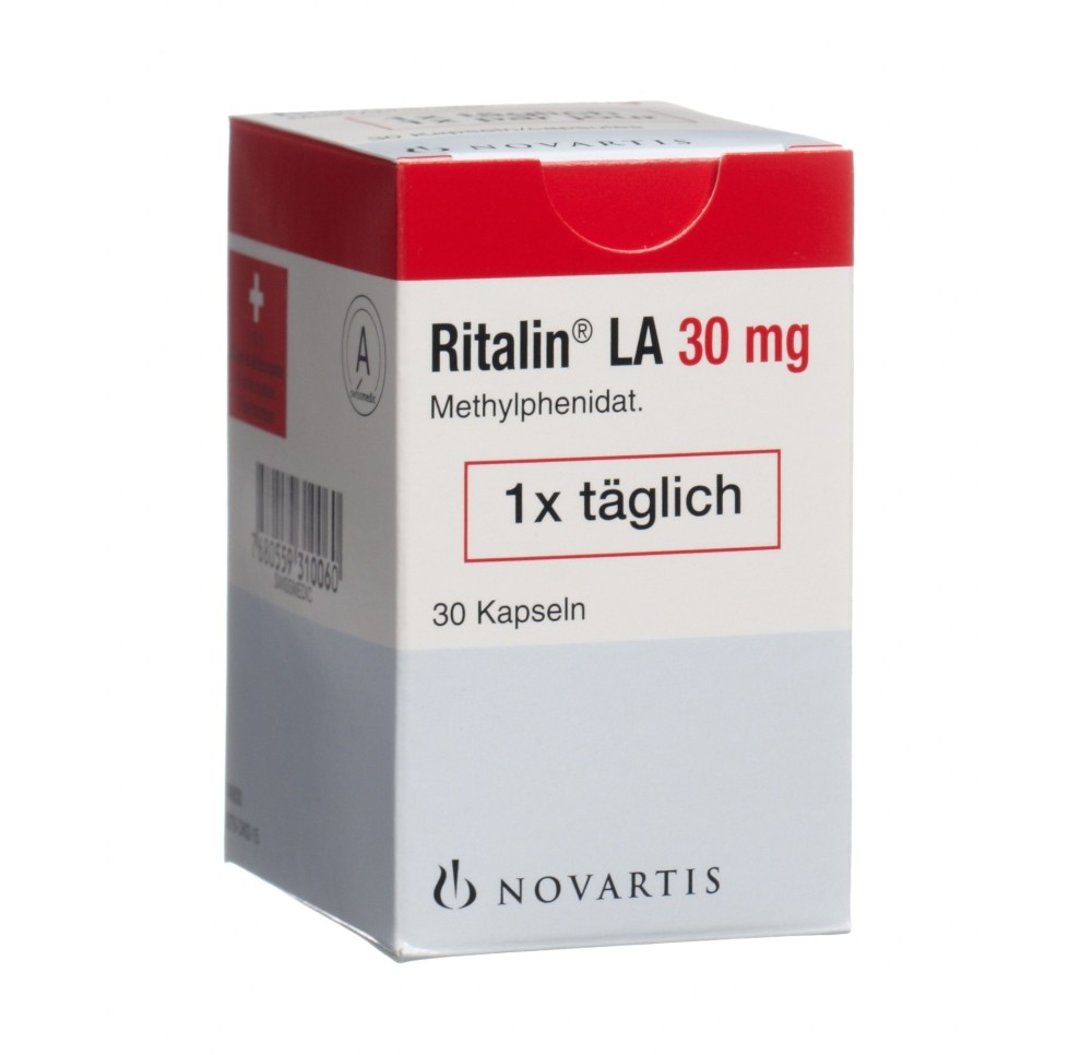 RITALINE LA caps 30 mg bte 30 pce