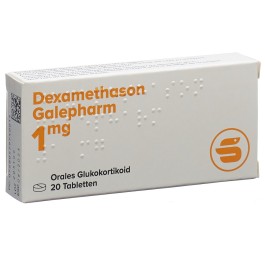 DEXAMETHASONE Galepharm cpr 1 mg 20 pce