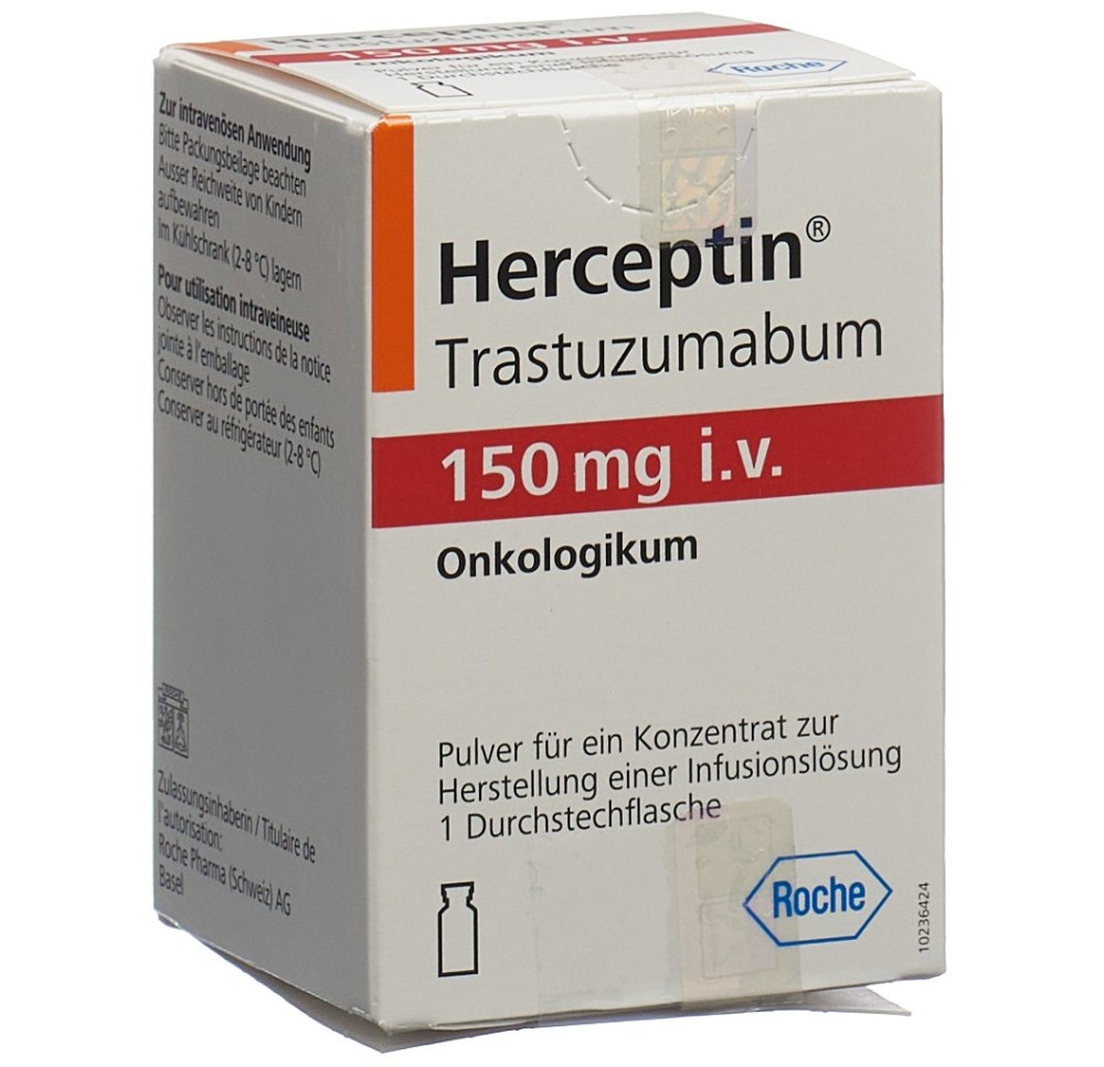 HERCEPTIN subst sèche 150 mg amp