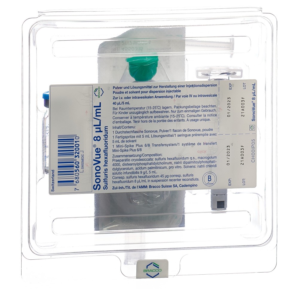 SONOVUE subst sèche c solv kit inj