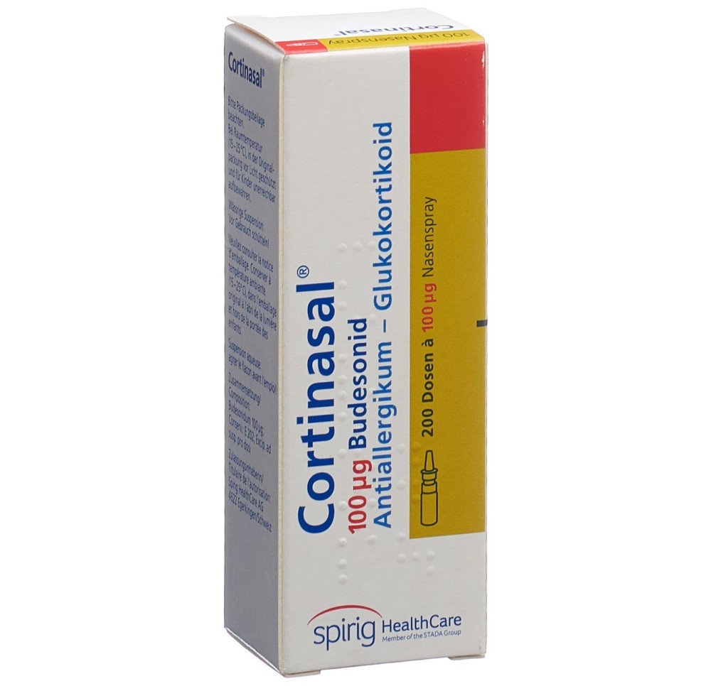 CORTINASAL spray nasal 0.1 mg 200 dos