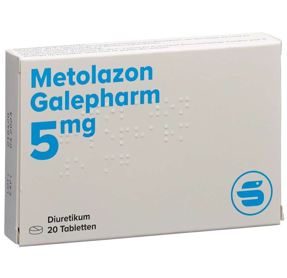 METOLAZONE Galepharm cpr 5 mg 20 pce