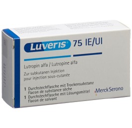 LUVERIS subst sèche 75 UI c solv flac