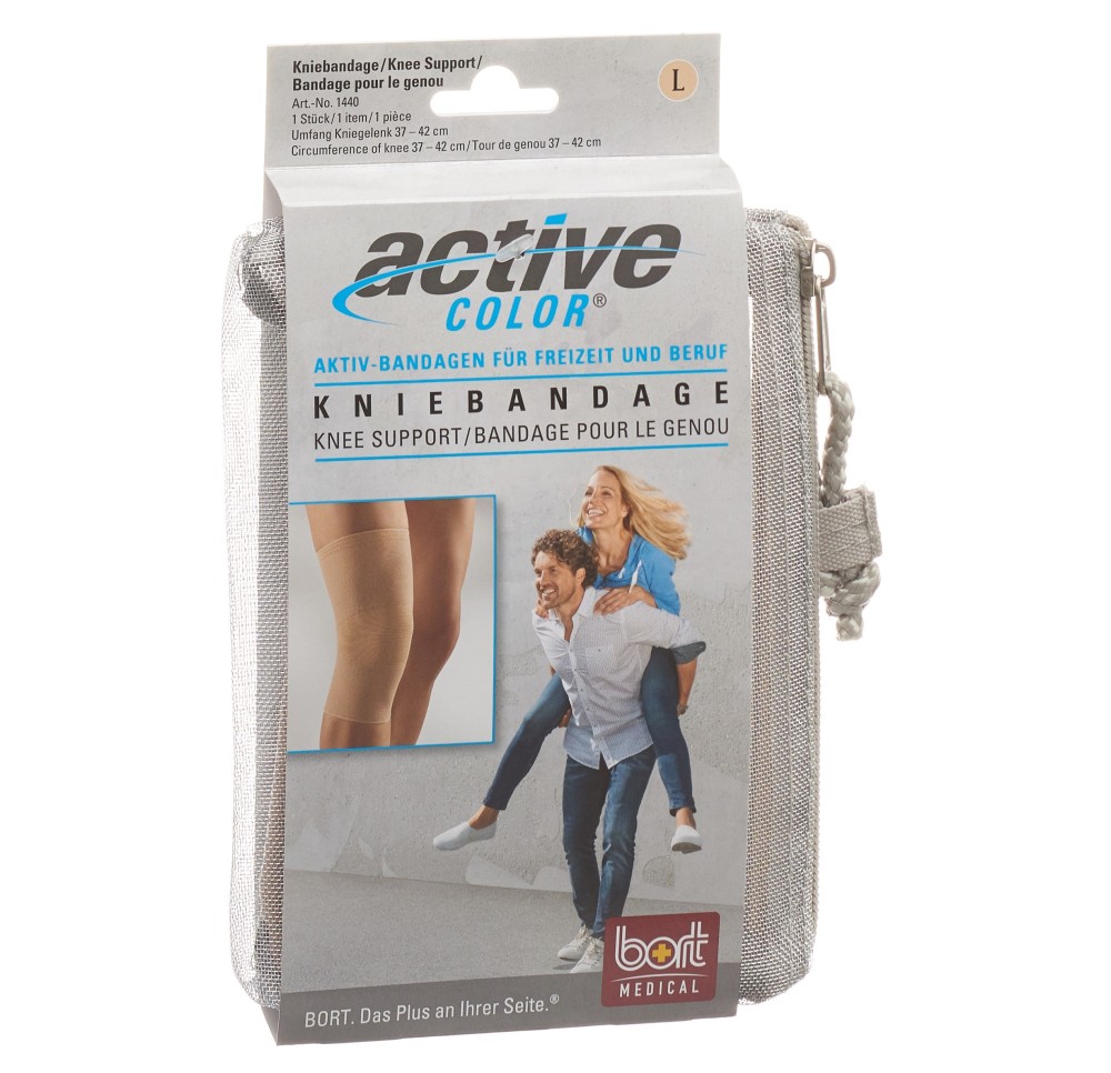 BORT ActiveColor genouillère L +37cm beige