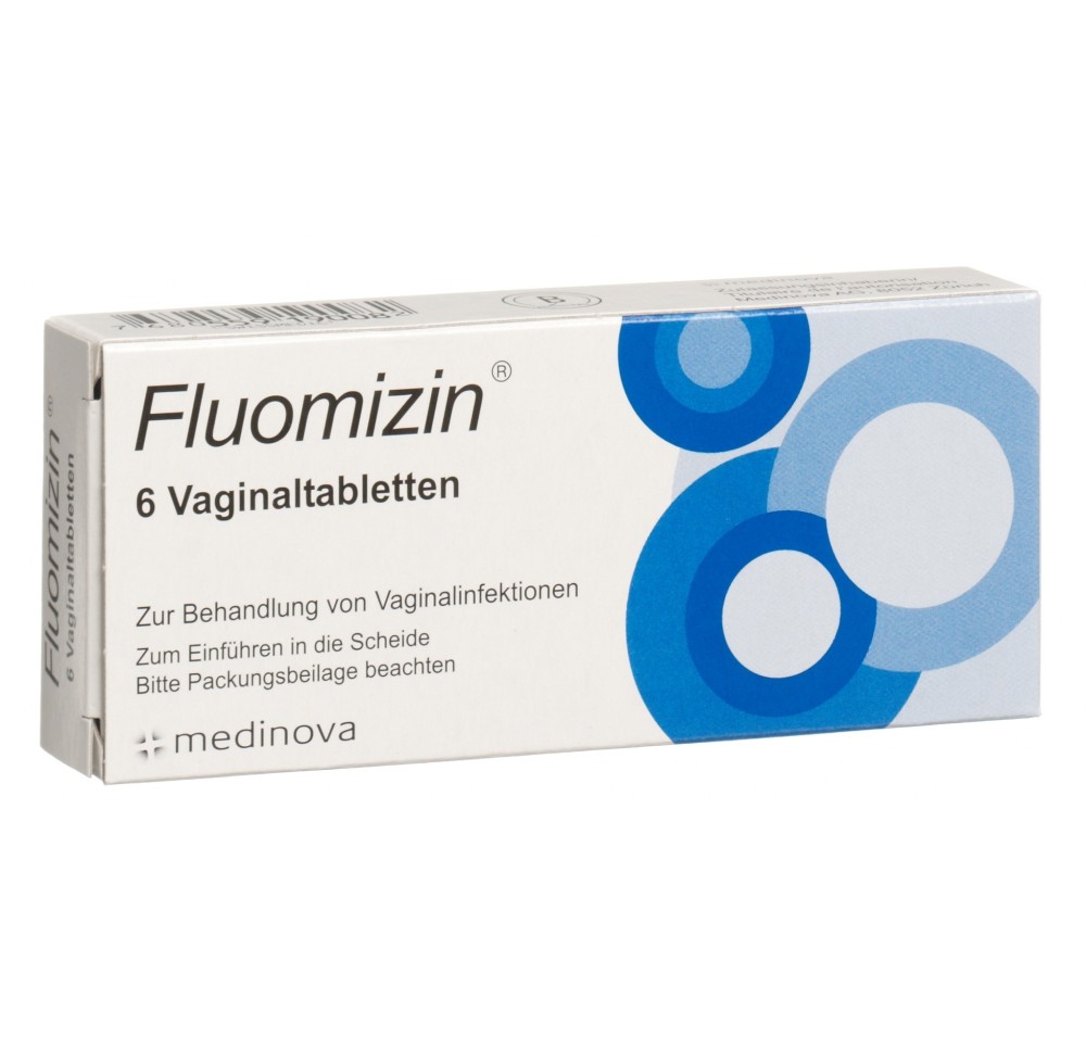 FLUOMIZIN cpr vag 10 mg 6 pce