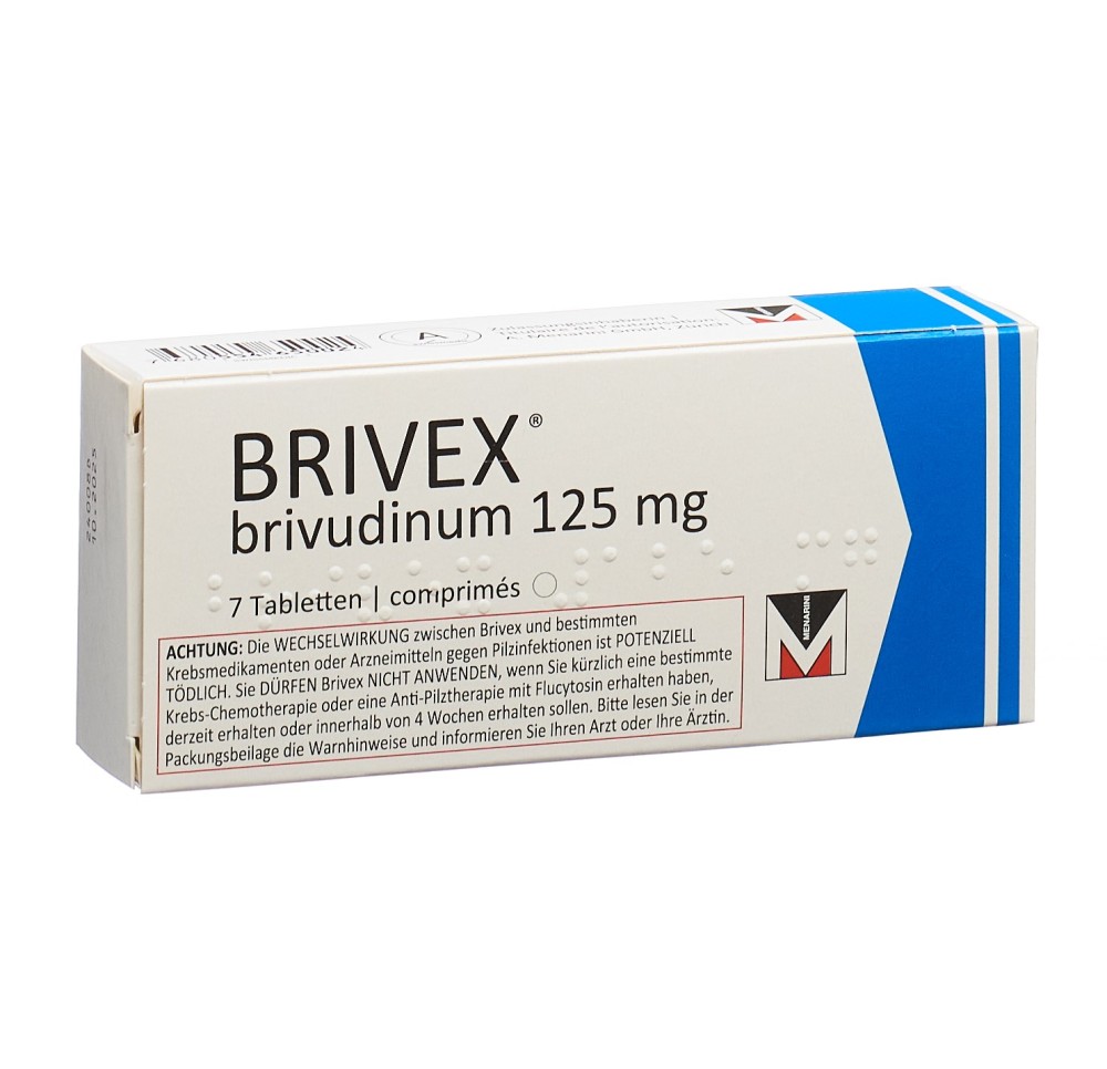 BRIVEX cpr 125 mg 7 pce
