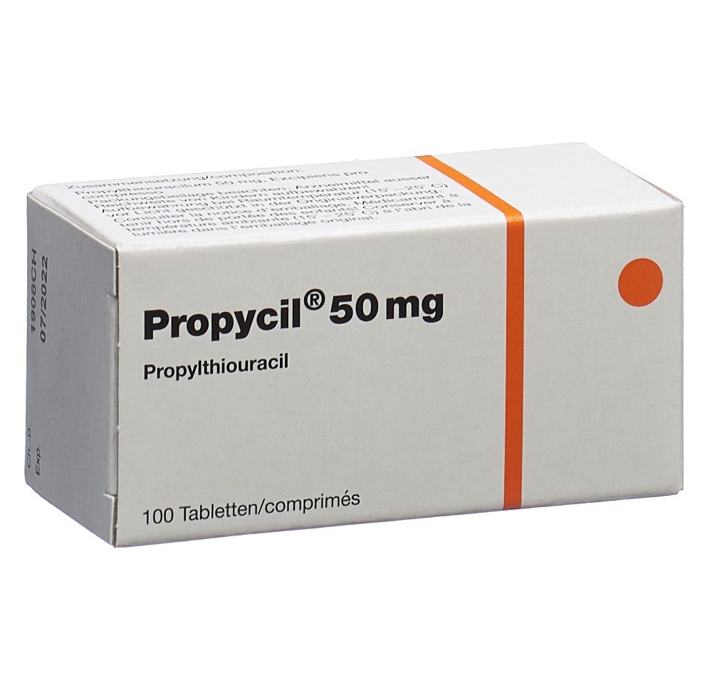 PROPYCIL cpr 50 mg fl 100 pce