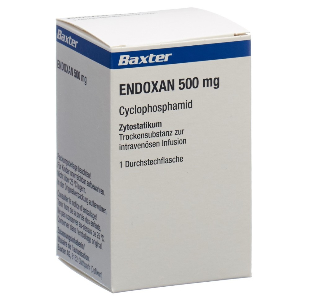 ENDOXAN subst sèche 500 mg flac