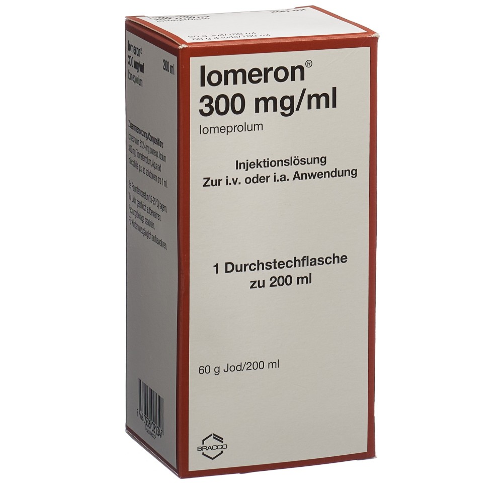 IOMERON sol inj 300 mg/ml 200ml fl