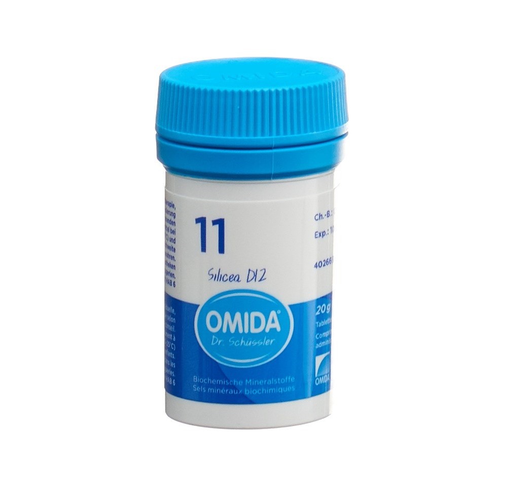OMIDA SCHÜSSLER no11 silicea cpr 12 D bte 20 g