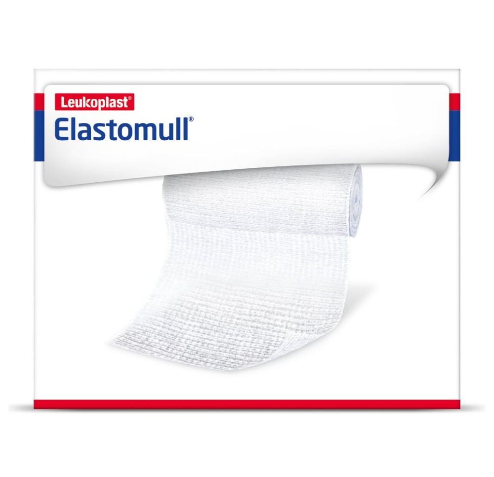 ELASTOMULL bande gaze blanche 4mx6cm 20 pce