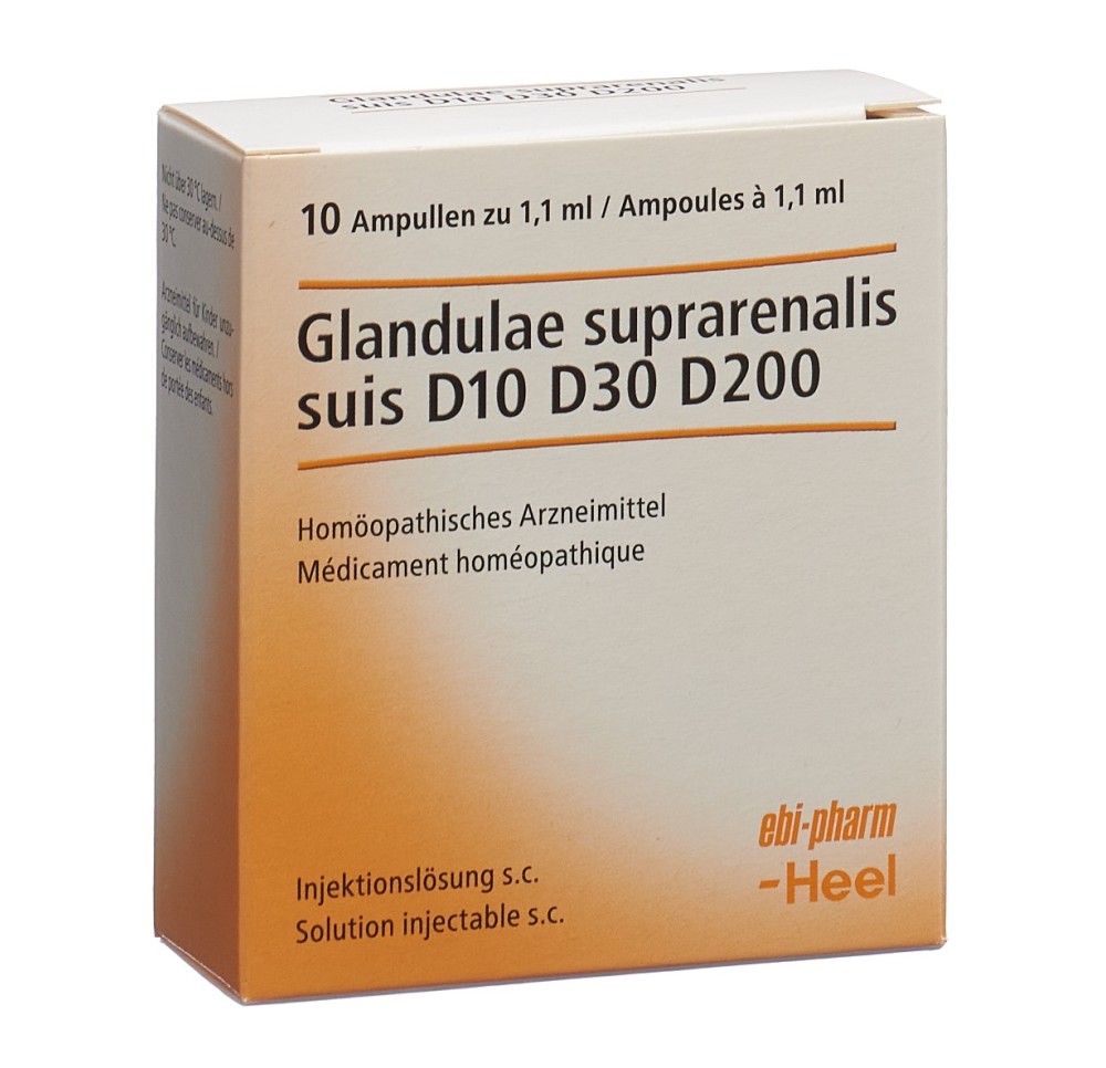 GLAND SUPRAREN SUIS Injeel sol inj 10 amp 1.1 ml