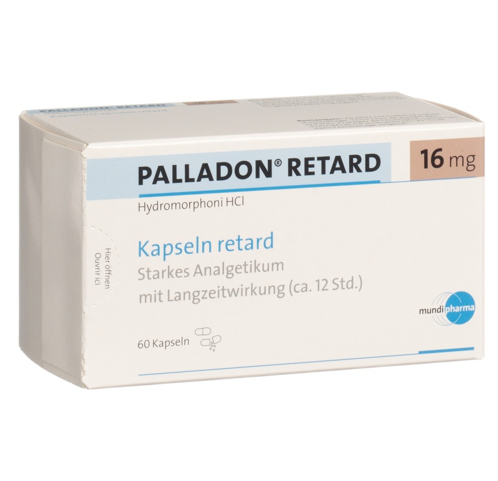 PALLADON Retard caps ret 16 mg 60 pce