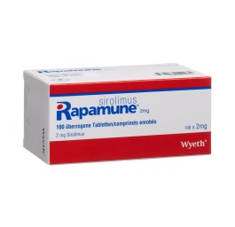 RAPAMUNE cpr 2 mg 100 pce