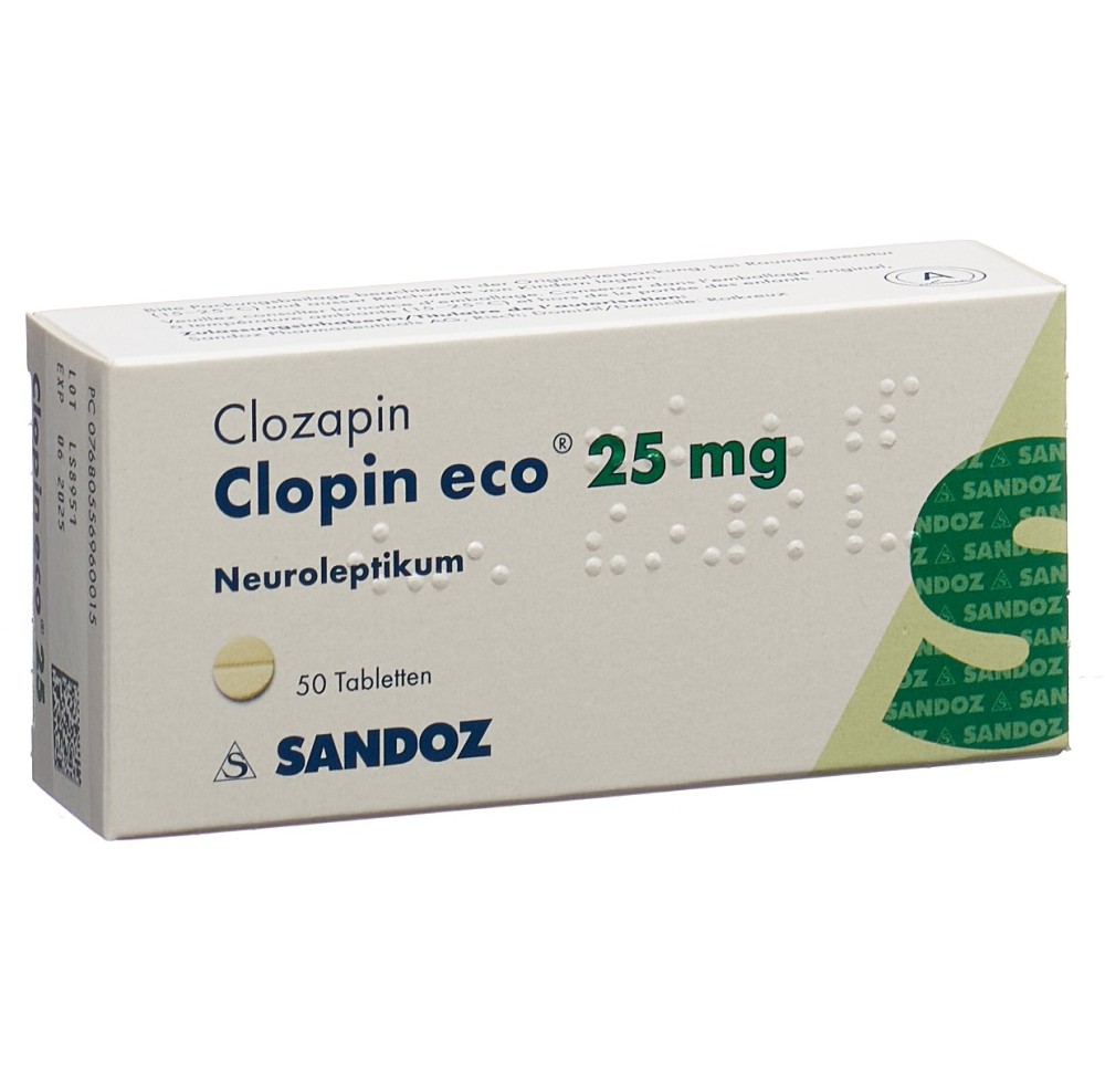 CLOPIN ECO cpr 25 mg 50 pce