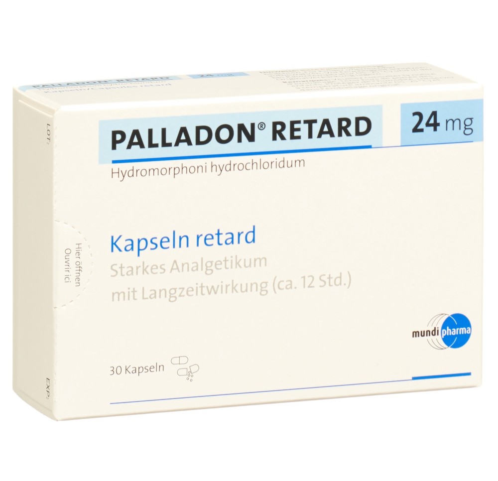 PALLADON Retard caps ret 24 mg 30 pce