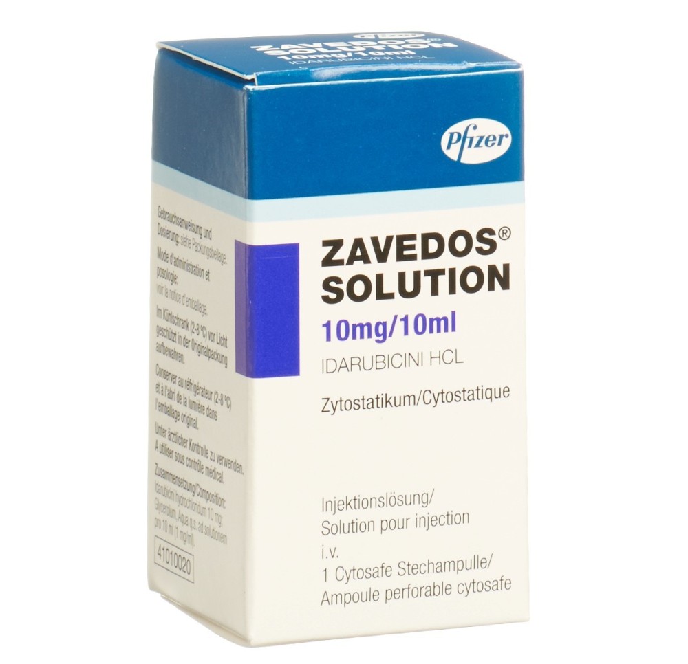 ZAVEDOS Solution sol inj 10 mg/10ml Cytosafe