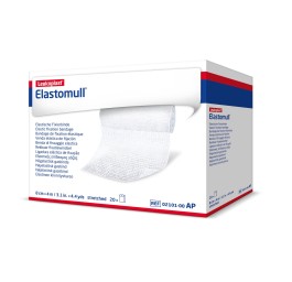 ELASTOMULL bande gaze blanche 4mx8cm 20 pce