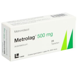 METROLAG cpr 500 mg 24 pce