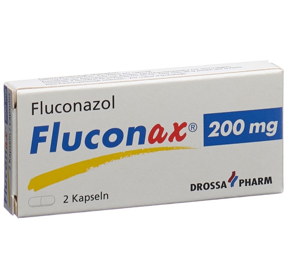FLUCONAX caps 200 mg 2 pce