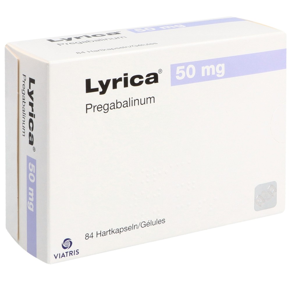 LYRICA caps 50 mg 84 pce
