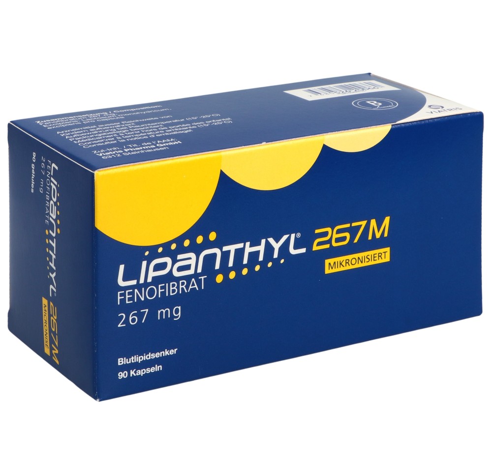 LIPANTHYL 267 M caps 267 mg 90 pce