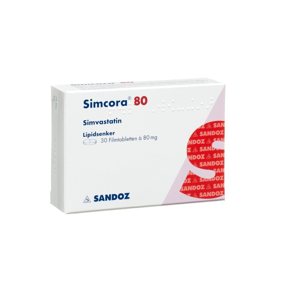 SIMCORA cpr pell 80 mg 30 pce