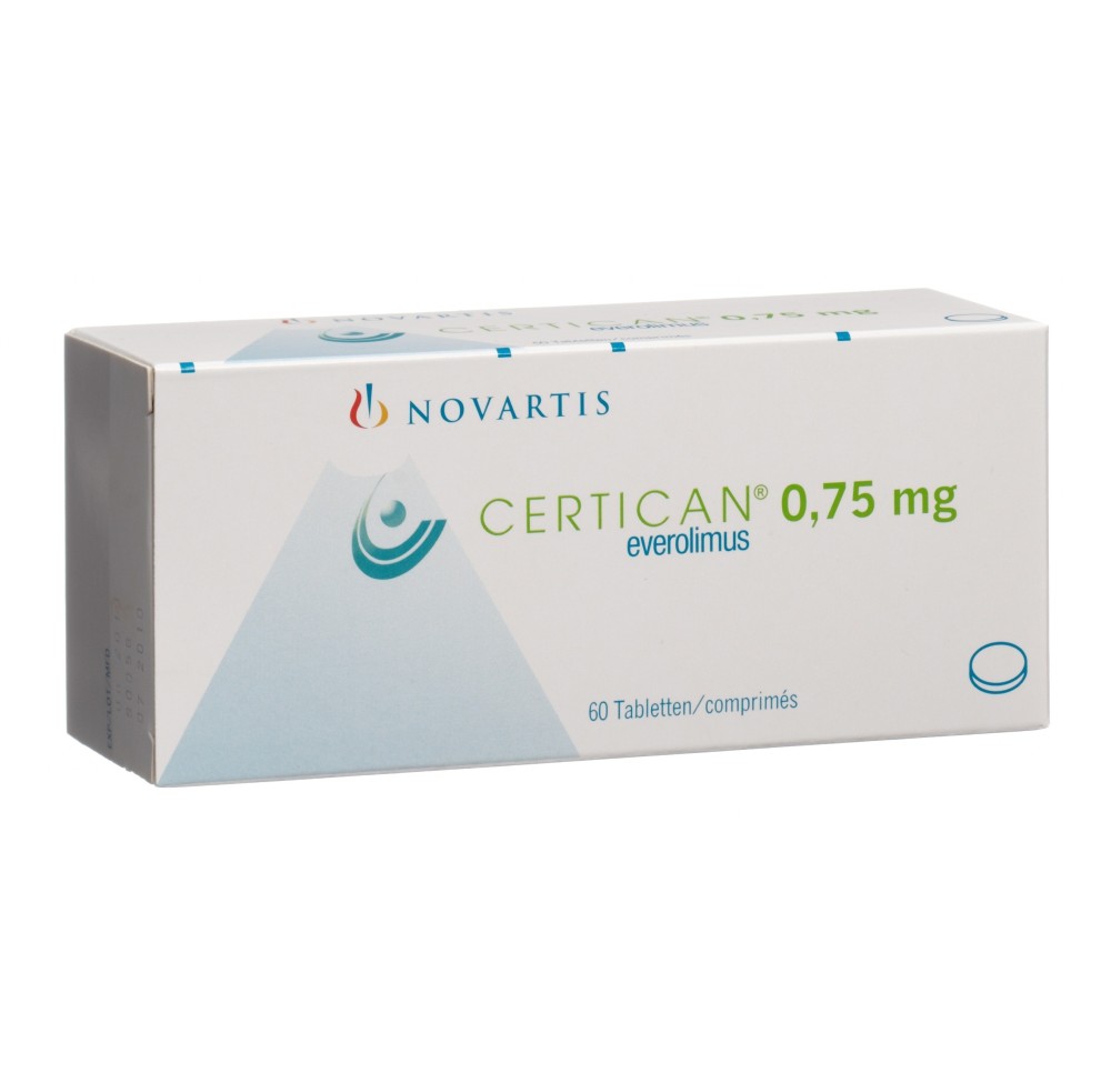 CERTICAN cpr 0.75 mg 6 x 10 pce