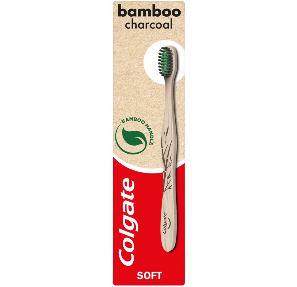 COLGATE Bamboo Charbon Actif brosse à dents