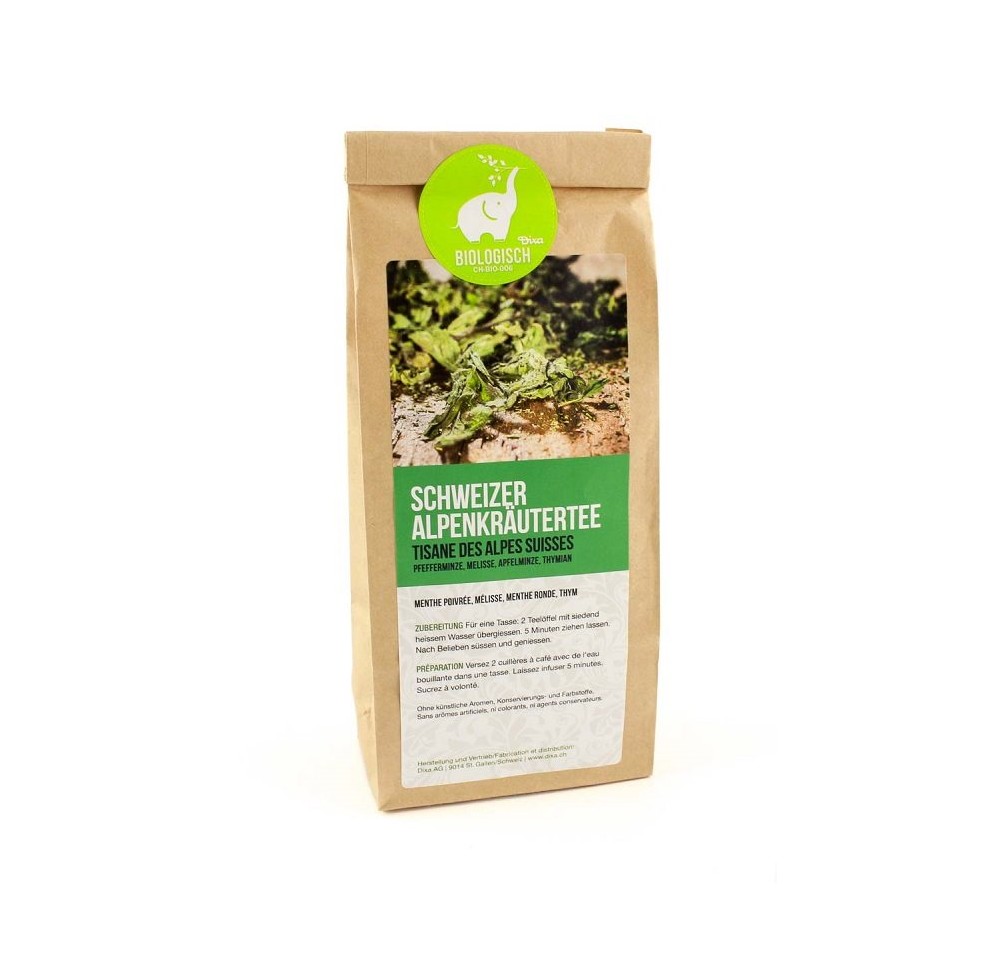 DIXA Tisane des Alpes Suisses BIO 80 g