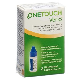 ONE TOUCH VERIO solution de contrôle 2 x 3.8 ml