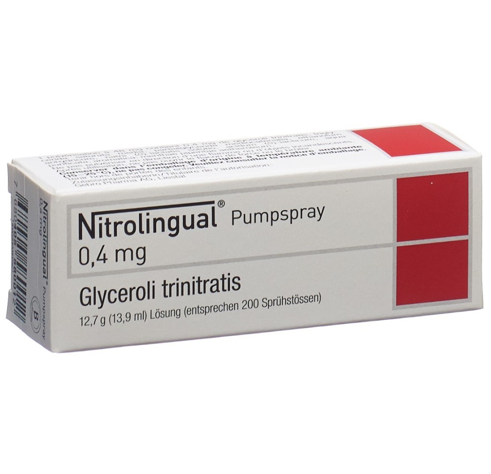 NITROLINGUAL pompe 200 dos