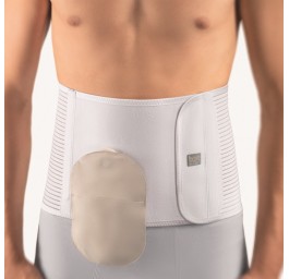 BORT Vario bandage support colostom S 22cm blanc