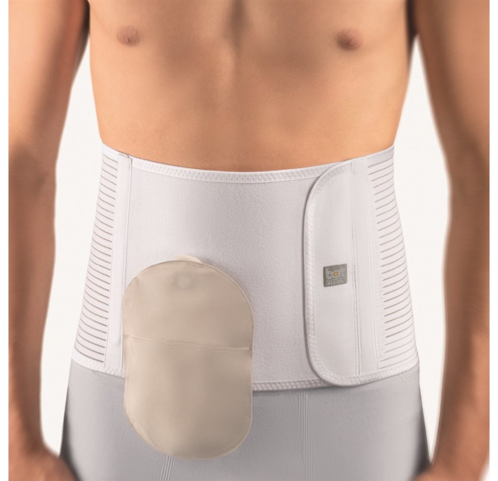 BORT Vario bandage support colostom L 22cm blanc