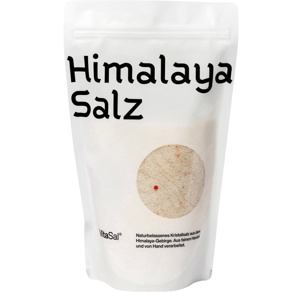 VITASAL cristaux sel Himalaya fin PE sach 1000 g