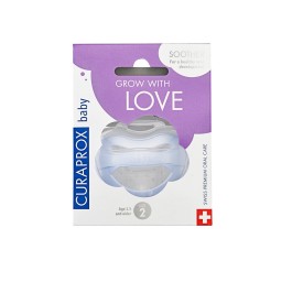 CURAPROX baby sucette Gr2 bleu clair single