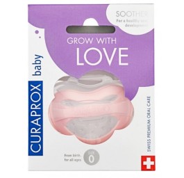CURAPROX baby sucette Gr0 pink single